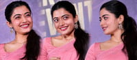 Rashmika Mandanna Paints Hyderabad Pink at Mysaa Teaser Launch